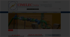 Desktop Screenshot of cimelec-ci.com